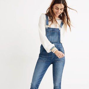 Madewell Skinny Overalls in Jansing Wash